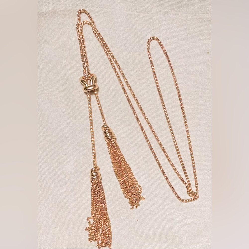 NWOT Kendra Scott Presleigh Y necklace